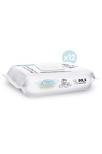 Bio Natural Yenidoğan Islak Bebek Bakım Havlusu 12x40 (480 YAPRAK) ürün fotoğrafı