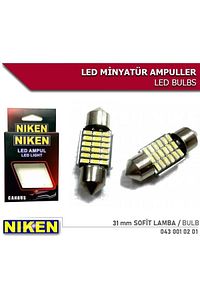 Sofit Led Canbus 36mm Iç Tavan Plaka T10 2 Adet ürün fotoğrafı