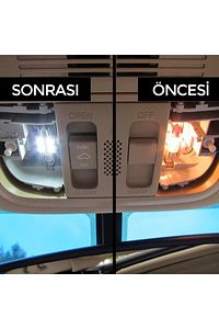 Sofit Led Canbus 36mm Iç Tavan Plaka T10 2 Adet ürün fotoğrafı