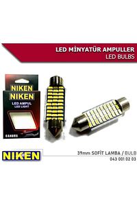 Sofit Led Canbus 39mm Iç Tavan Plaka T10 2 Adet ürün fotoğrafı