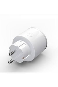 Tekli RGB Işıklı Akım Korumalı Akıllı Wifi Priz Ses ve Uygulama Asistan Kontrol Priz Uyumlu ürün fotoğrafı