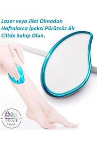 Crystal Eraser Epilasyon Aleti, Tüy Dökücü, Tüy Silgisi, Kristal Taş-pembe ürün fotoğrafı