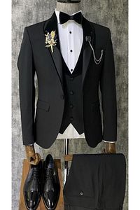 Damatlık Takım Elbise Smokin Slim Fit ürün fotoğrafı