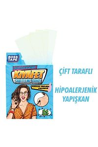 24'lü Kıyafet Sabitleme Bandı Dekolte Abiye Gelinlik Straplez Sabitleyici ürün fotoğrafı