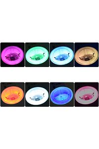 Tekli RGB Işıklı Akım Korumalı Akıllı Wifi Priz Ses ve Uygulama Asistan Kontrol Priz Uyumlu ürün fotoğrafı