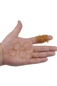40mm Paket Ambalaj Toka Maydanoz Para Lastiği 1000 Adet ürün fotoğrafı