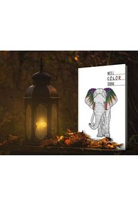 Mandala Boyama Defteri Notebook Not Defteri ürün fotoğrafı