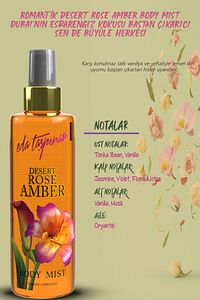 Desert Rose Amber Body Mist 200ml. ürün fotoğrafı
