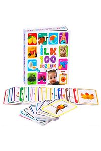 Diytoy Ilk 100 Sözcük Kelime Zeka Kartları Eğitici Kartlar ürün fotoğrafı