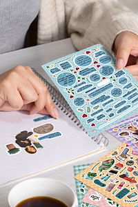 Sweet Home Sticker Set - 500 Adet Etiket - Ajanda, Günlük, Planlayıcı, Bullet Journal , Sticker Book ürün fotoğrafı