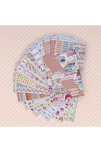 Planner Sticker Set - 1500+ Adet Çıkartma - Ajanda, Günlük, Planlayıcı, Bullet Journal , Scrapbook ürün fotoğrafı