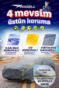 Fiat Egea Sedan ile Uyumlu X300 PRO Araba Brandası Miflonlu Branda Oto Çadır Örtü ürün fotoğrafı