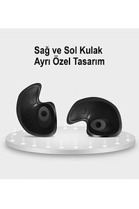 Yumuşak Su Geçirmez Silikon Yüzücü Kulaklığı ürün fotoğrafı