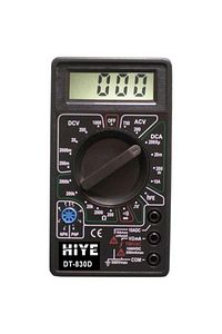 Dijital Multimetre Voltmetre Ampermetre Dt-830d Ölçüm Aleti ürün fotoğrafı