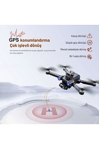 S136 Drone Beni Takip Et Modu 5g 1080plus Hd Çift Kamera Gps Engelden Kaçınma Modu ürün fotoğrafı