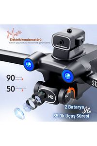 S136 Drone Beni Takip Et Modu 5g 1080plus Hd Çift Kamera Gps Engelden Kaçınma Modu ürün fotoğrafı