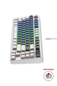 Gamenote Kb884L Rgb Mekanik Türkçe Klavye 1.06inç Tft-lcd Ekran - Red Switch ürün fotoğrafı