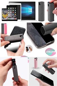 Telefon Ekran Temizleyici Sprey Bilgisayar Cep Telefonu Ekranı Toz Sökücü Aracı Mikrofiber Bez Pro ürün fotoğrafı
