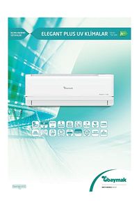 Elegant Plus Uv 09 A++ (md) 9000 Btu Duvar Tipi Klima ürün fotoğrafı