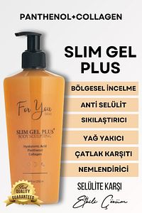 Slim Jel Plus, Sıkılaştırıcı, Bölgesel Incelme, Çatlak Ve Selülit Karşıtı Krem 250 ml ürün fotoğrafı