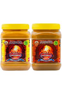Odun Ateşinde Bozkır Tahini Tanışma Paketi (kepeksiz 930g + Kepekli 930g) ürün fotoğrafı