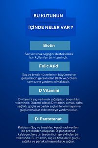 2'li Saç& Tırnak Vitamini Ve Collagen Tip 1, 3 İçeren Magnezyum Complex ürün fotoğrafı