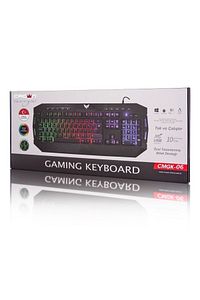 Rainbow,bilek Destekli, Anti Ghosting Türkçe Q Gaming Oyuncu Klavye -cmgk-06- ürün fotoğrafı