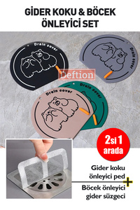 Kötü Koku Ve Böcek Önleyici Silikon Banyo Mutfak Lavabo Balkon Gider Tıpası Tıkacı Kapağı Seti ürün fotoğrafı