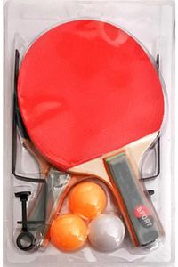 Inci Paketi Masa Tenis Seti 2 Raket 3 Top Ve File ürün fotoğrafı