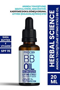 Herbal Science Anında Ton Eşitleme Lifting Etkili Bb Oil 20 ml ürün fotoğrafı