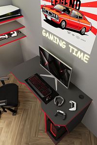 Dsc Milenyum Gaming Qyuncu Masası Bilgisayar Masası ürün fotoğrafı