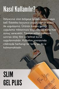 Slim Jel Plus, Sıkılaştırıcı, Bölgesel Incelme, Çatlak Ve Selülit Karşıtı Krem 250 ml ürün fotoğrafı