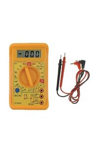 Dijital Multimetre Voltmetre Ampermetre Dt-830d Ölçüm Aleti ürün fotoğrafı