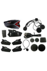 Motosiklet Kask Interkom Intercom Bluetooth Kulaklık Mikrofon Seti Cmmk-01 ürün fotoğrafı