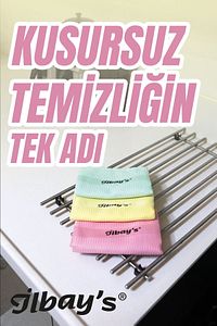 Ithal Orijinal Fabrika Satış Mağazası Mikrofiber Temizlik Bezi %100 Orjinal 3 Adet ürün fotoğrafı