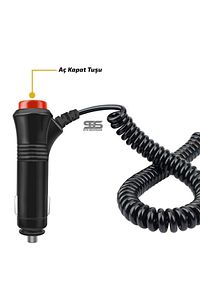 S6 Polis Çakar Lamba Cam Içi Vantuzlu 6 Led Kırmızı Mavi Çakmaklık Girişli 12 Mod Polis Lamba ürün fotoğrafı