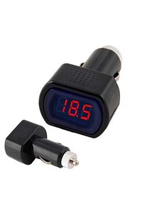 12 24v Dijital Oto Araç Çakmaklık Akü Volt Ölçer Akü Voltmetre ürün fotoğrafı