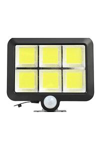 120 Cob Led 4,70 Mt Kablolu Solar Panel Güneş Enerjili 3 Mod Duvar Lambası ürün fotoğrafı