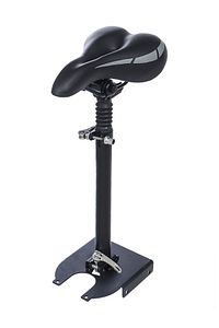 Elektrikli Scooter Koltuğu Katlanır Suspansiyonlu Sele Siyah Koltuk ürün fotoğrafı