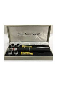 Green Yeşil Kalem Tipi Lazer Pointer 5 Başlıklı ürün fotoğrafı