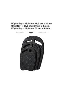 Büyük Boy Yüzme Tahtası/swimming Kickboard(SİYAH-MAVİ) ürün fotoğrafı