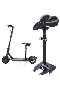 Elektrikli Scooter Koltuğu Katlanır Suspansiyonlu Sele Siyah Koltuk ürün fotoğrafı