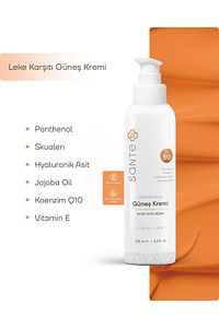 Yağsız, Leke Karşıtı, Su Bazlı, 50 Spf Yüksek Koruma Yağsız Güneş Kremi 125 Ml ürün fotoğrafı