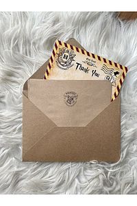 Harry Potter Özel Sihir Set Hogwarts Bina Seçimi Sonuç Kartı - Mektup - Platform 9 3/4 Bilet ürün fotoğrafı
