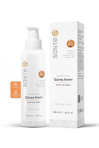 Yağsız, Leke Karşıtı, Su Bazlı, 50 Spf Yüksek Koruma Yağsız Güneş Kremi 125 Ml ürün fotoğrafı