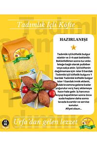 Urfa Özel Yapım Içli Köftelik Sefer Kitel Çiriş Bulgur 5 Kg ürün fotoğrafı