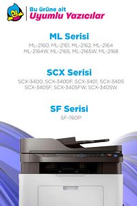 Samsung Mlt-d101s / Ml-2160 / Ml-2165 / Scx-3400 / Scx-3405 / Sf-760 Muadil Toner - Çipli ürün fotoğrafı