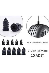 Lastik Tamir Kiti Fitil Atma Seti+ Lastik Tamir Kiti Kauçuk Vida Seti ürün fotoğrafı