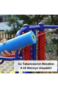 Havuz Oyuncağı Süngerli Pompalı Köpük Su Tabancası Su Pompası 1 Adet ürün fotoğrafı