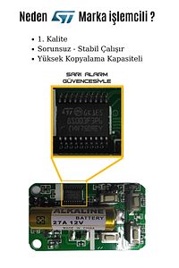 Uk-44 Unıversal Akıllı Öğrenebilen Kepenk-otopark Kumandası 434mhz ( Sarı Alarm Güvencesiyle ) ürün fotoğrafı